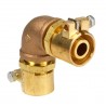 Alkūnė žalvarinė PEX/PEX 32x32 izoliuotam vamzdžiui Microflex 32x4,4 (DN25)