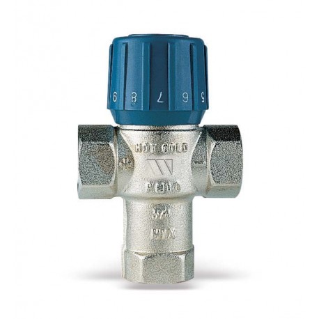 63C Termostatinis pamaišymo vožtuvas AQUAMIX DN1"vid.sr,25-50°C,kvs 2.1