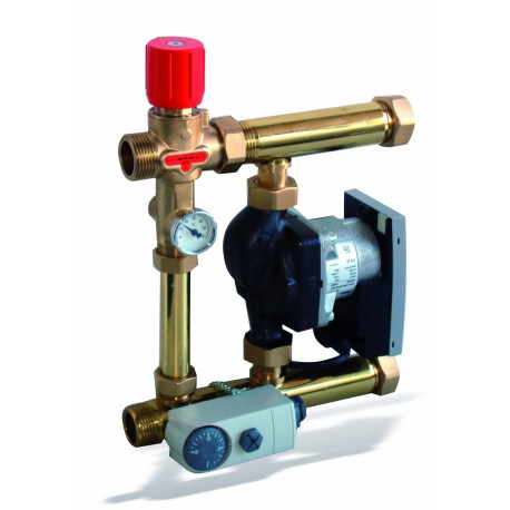 Grindinio šildymo modulis ISOTHERM 15kW,  30 - 50 °C Wilo Yonos PARA 15/6 10026289