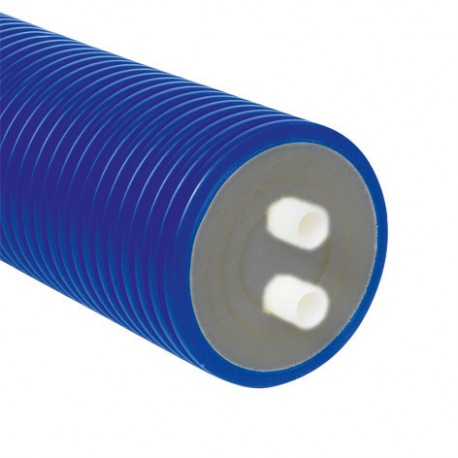 Izoliuotas dvigubas vamzdis karštam vandeniui Microflex DUO 160/1x40/5.5+1x25/3.5
