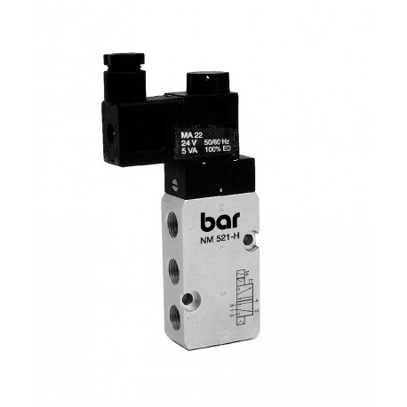 BAR 5/2-way NAMUR solenoid valve type NM-521-H-230/AC