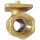 Dvieigis rotacinis vožtuvas DN50 kvs.50,PN10,Tmax 110°С 1211716