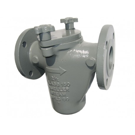 125F-CS Mueller Steam Specialty Class 150 Cast Carbon Steel Flanged End Simplex Basket Strainers