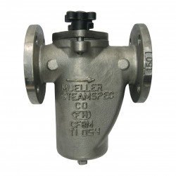 125F-SS Mueller Steam Specialty Class 150 Stainless Steel Flanged End Simplex Basket Strainers