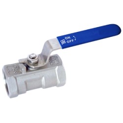 Ball valve type X1666 / Кран шаровый X1666 муфтовый из нержавеющей стали 149B12509