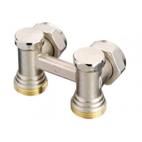 Apatinio pajungimo mazgas Rp1/2"xG3/4" ,kampinis,RLV-KS 003L0222